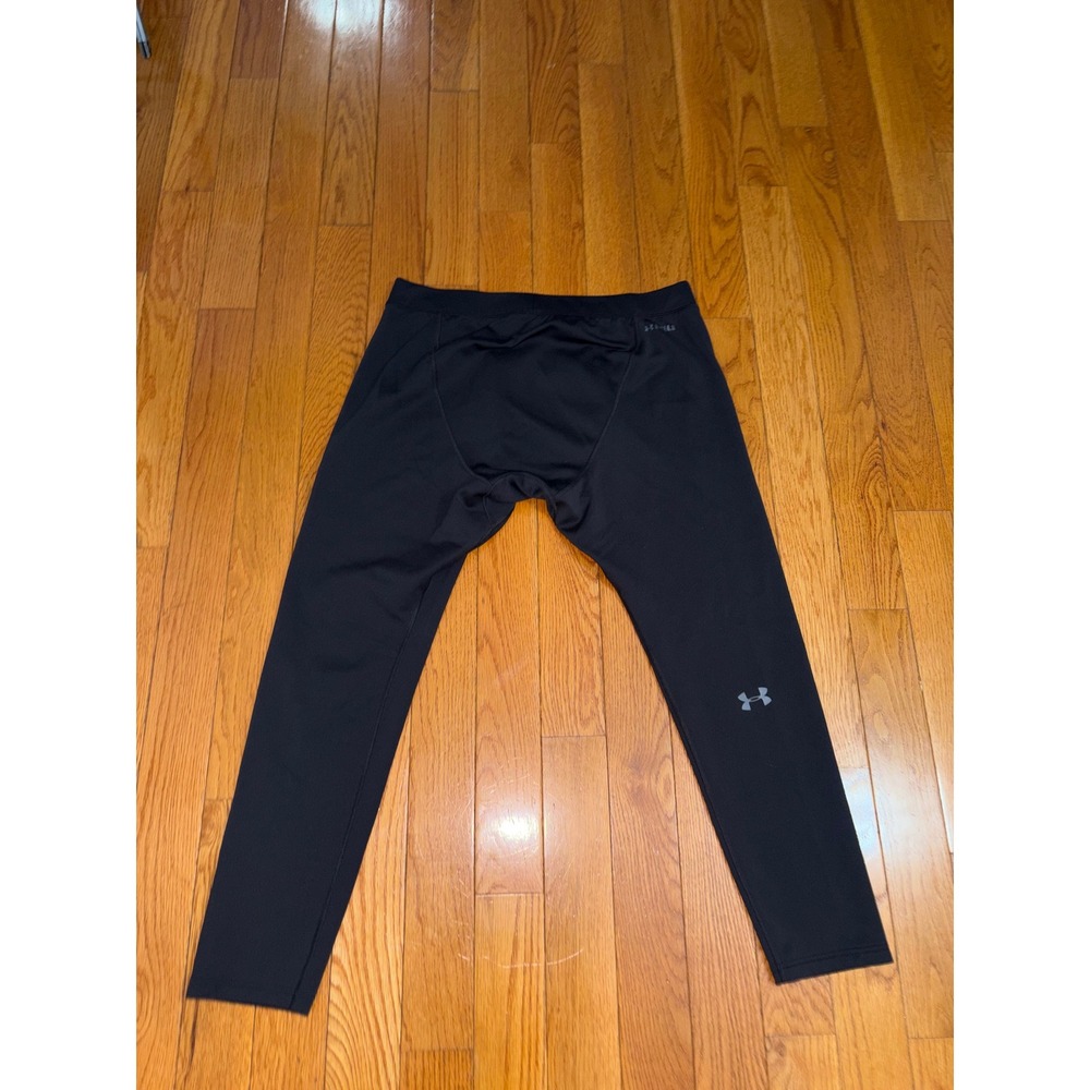Under Armour Mens Base 4.0 ColdGear Thermal Leggings Black XXL Fitted Pants